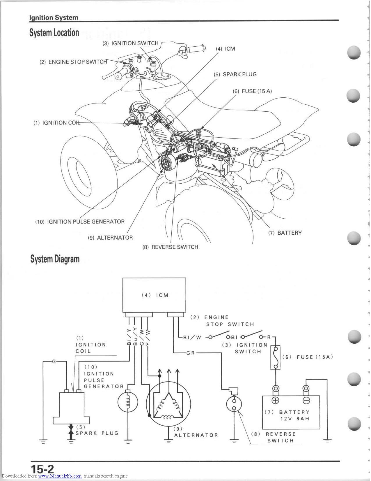 2000 Honda Trx300ex Wiring Diagram Gallery 4K